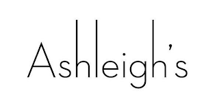 ASHLEIGH'S logo