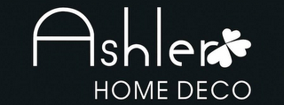 ASHLER HOME DECO logo