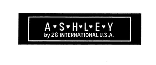 ASHLEY BY 26 INTERNATIONAL U.S.A. logo