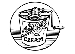 ASHLEYS ICE CREAM logo