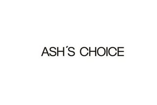 ASH'S CHOICE logo