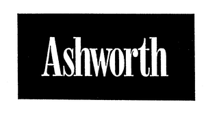 ASHWORTH logo