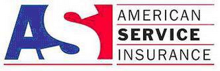 ASI AMERICAN SERVICE INSURANCE logo