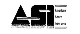 ASI AMERICAN SHARE INSURANCE logo