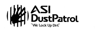 ASI DUSTPATROL "WE LOCK UP DIRT" logo