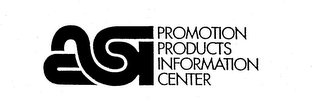ASI PROMOTION PRODUCTS INFORMATION CENTER logo