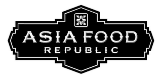 ASIA FOOD REPUBLIC logo