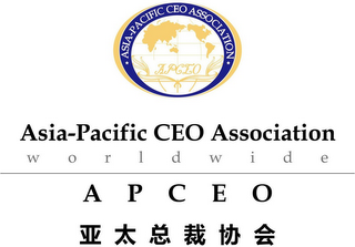 ASIA-PACIFIC CEO ASSOCIATION APCEO WORLD WIDE logo