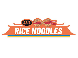ASIA RICE NOODLES ASIA RICE NOODLES ASIA RICE NOODLES logo