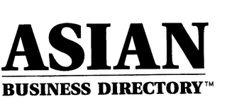 ASIAN BUSINESS DIRECTORY logo