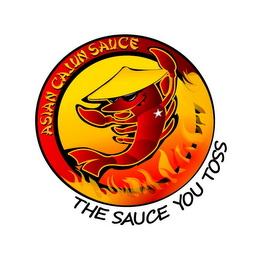 ASIAN CAJUN SAUCE THE SAUCE YOU TOSS logo