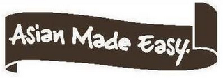 ASIAN MADE EASY. logo