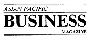 ASIAN PACIFIC BUSINESS MAGAZINE logo