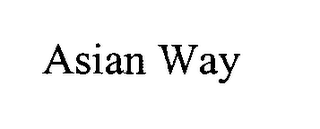ASIAN WAY logo