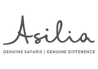 ASILIA GENUINE SAFARIS GENUINE DIFFERENCE logo