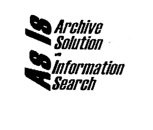 ASIS ARCHIVE SOLUTION WITH INFROMATION SEARCH logo