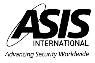 ASIS INTERNATIONAL ADVANCING SECURITY WORLDWIDE logo
