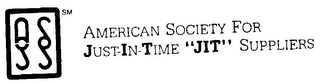ASJS AMERICAN SOCIETY FOR JUST-IN-TIME "JIT" SUPPLIERS logo