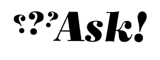 ???ASK! logo