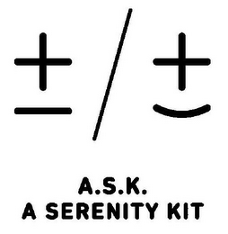 A.S.K. A SERENITY KIT logo