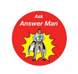 ASK ANSWER MAN logo