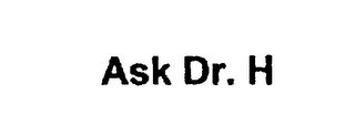 ASK DR. H logo