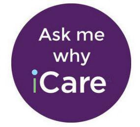 ASK ME WHY ICARE logo