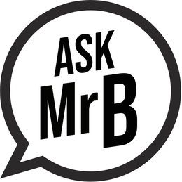 ASK MR B logo