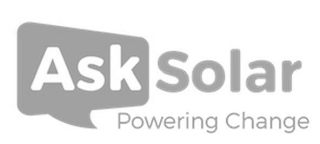ASK SOLAR POWERING CHANGE logo