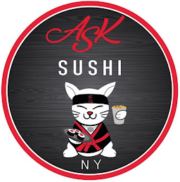 ASK SUSHI NY logo