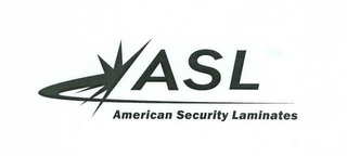 ASL AMERICAN SECURITY LAMINATES logo