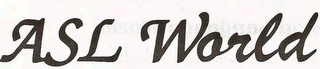 ASL WORLD logo