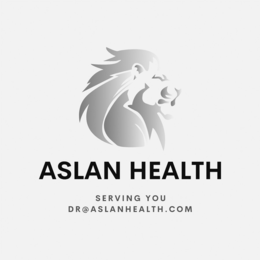 ASLAN HEALTH SERVING YOU DR@ASLANHEALTH.COM logo
