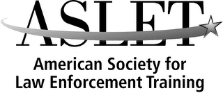ASLET AMERICAN SOCIETY FOR LAW ENFORCEMENT TRAINING logo