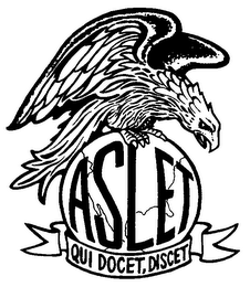 ASLET QUI DOCET,DISCET logo