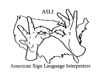 ASLI AMERICAN SIGN LANGUAGE INTERPRETERS logo
