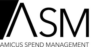 ASM AMICUS SPEND MANAGEMENT logo