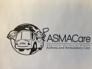 ASMACARE AMERICAN SOCIETY OF MOBILE ASTHMA AND AMBULATORY CARE logo