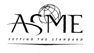 ASME SETTING THE STANDARD logo