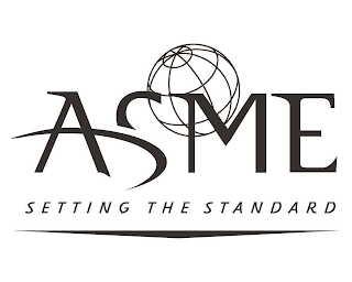 ASME SETTING THE STANDARD logo