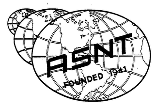 ASNT FOUNDED 1941 logo