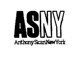 ASNY ANTHONY SICARI NEW YORK logo