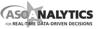 ASOANALYTICS FOR REAL-TIME DATA-DRIVEN DECISIONS logo