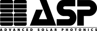 ASP ADVANCED SOLAR PHOTONICS logo