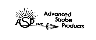 ASP INC. ADVANCED STROBE PRODUCTS logo