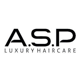 A.S.P LUXURY HAIRCARE logo