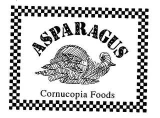 ASPARAGUS CORNUCOPIA FOODS logo
