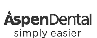 ASPEN DENTAL SIMPLY EASIER logo