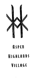 ASPEN HIGHLANDS VILLAGE logo
