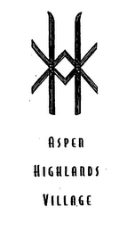 ASPEN HIGHLANDS VILLAGE logo